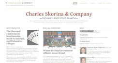 Desktop Screenshot of charlesskorina.com